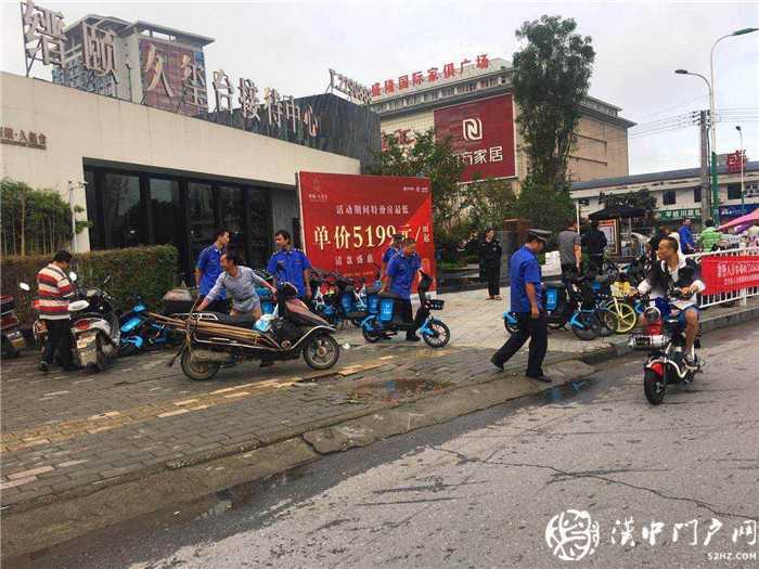 漢臺(tái)區(qū)東關(guān)街道辦事處遷移新橋馬路勞務(wù)市場(chǎng)，告別安全隱患