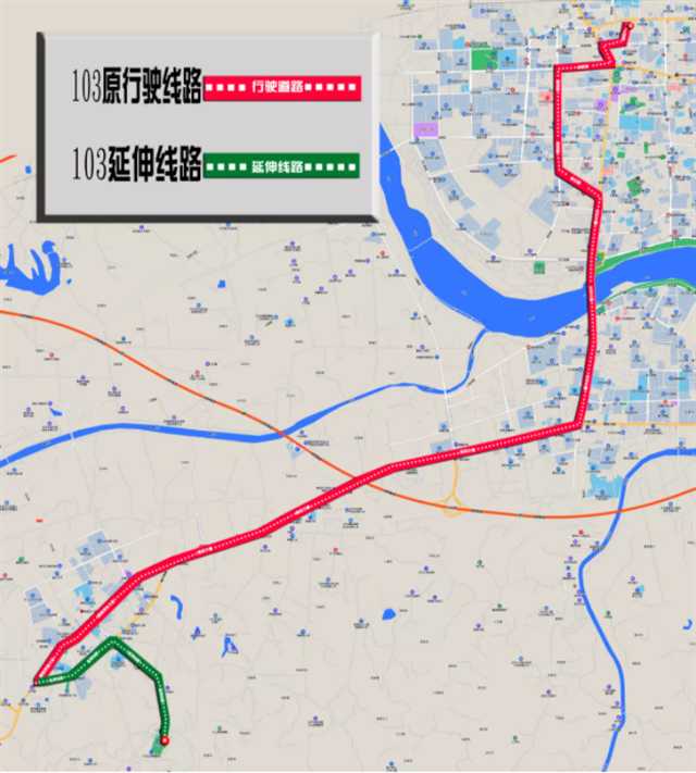 好消息‖1月1日起，103路和11路公交車線路延伸