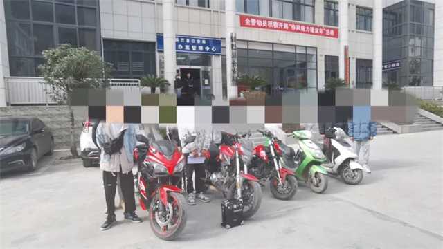“炸街黨”飆車擾民，漢中警方果斷出手！！