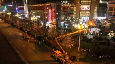 漢中城市“點睛”，全靠這群“掌燈人” →