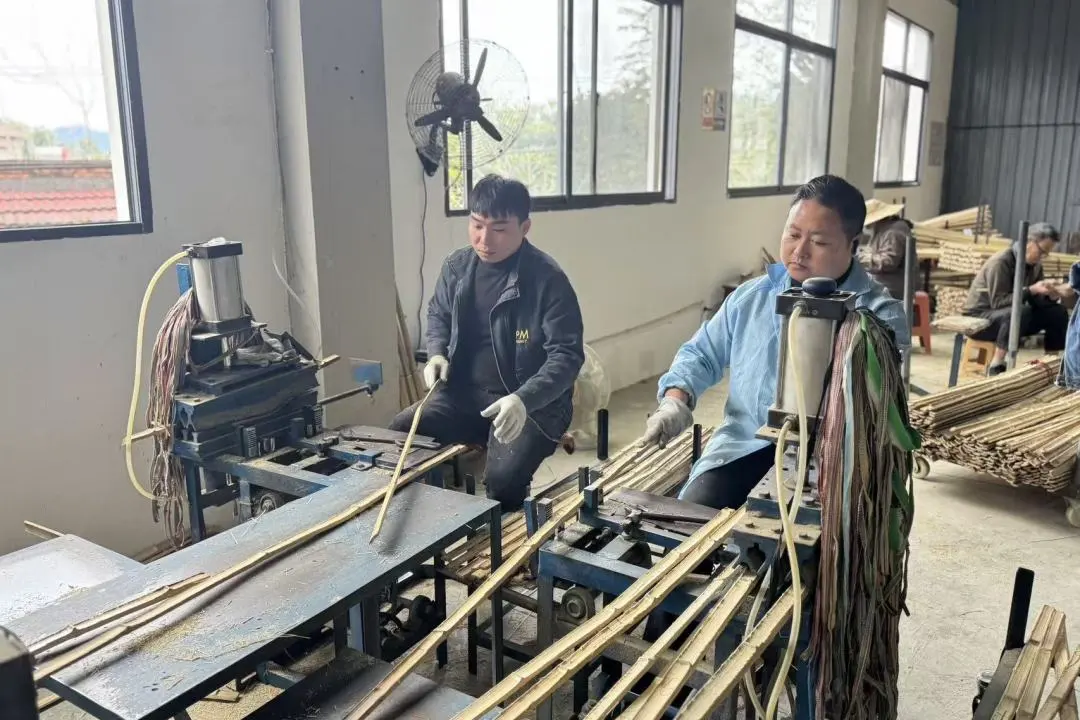 占全球市場份額25%！漢中竹劍走向世界