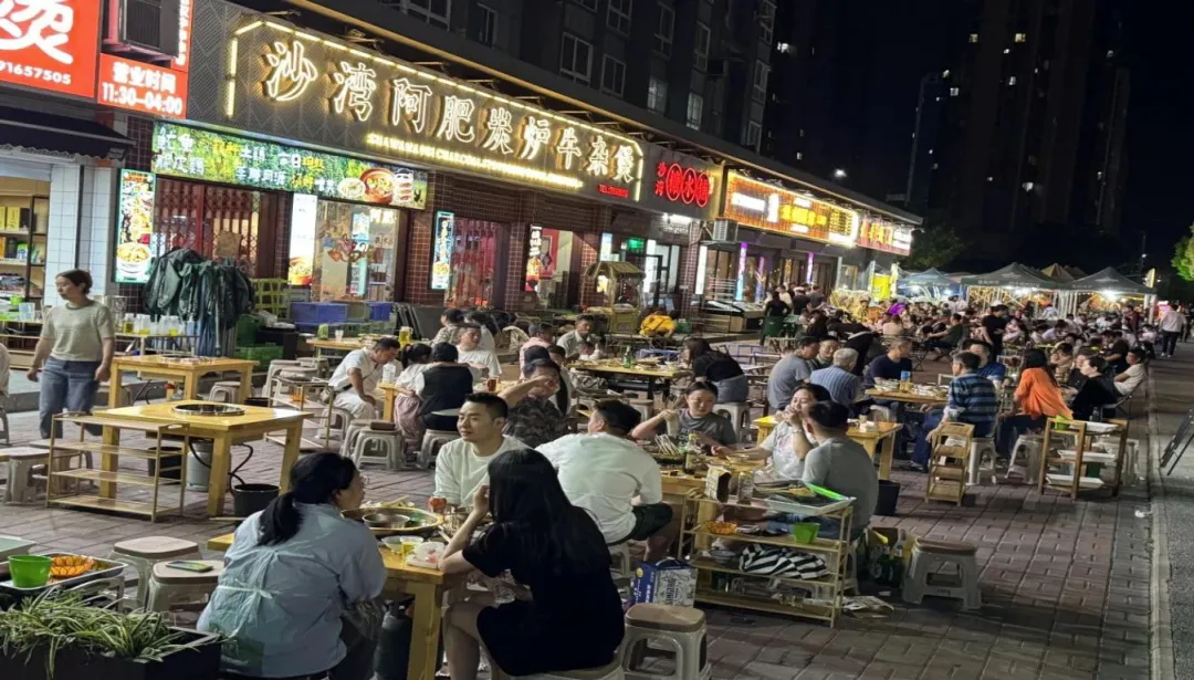 “串”聯(lián)夜經(jīng)濟！漢臺這條街點亮初夏夜生活