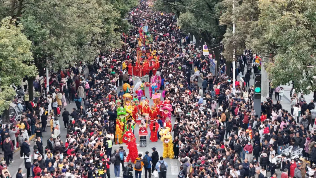 “非遺中國年·社火鬧新春”巡游活動盛大舉辦！