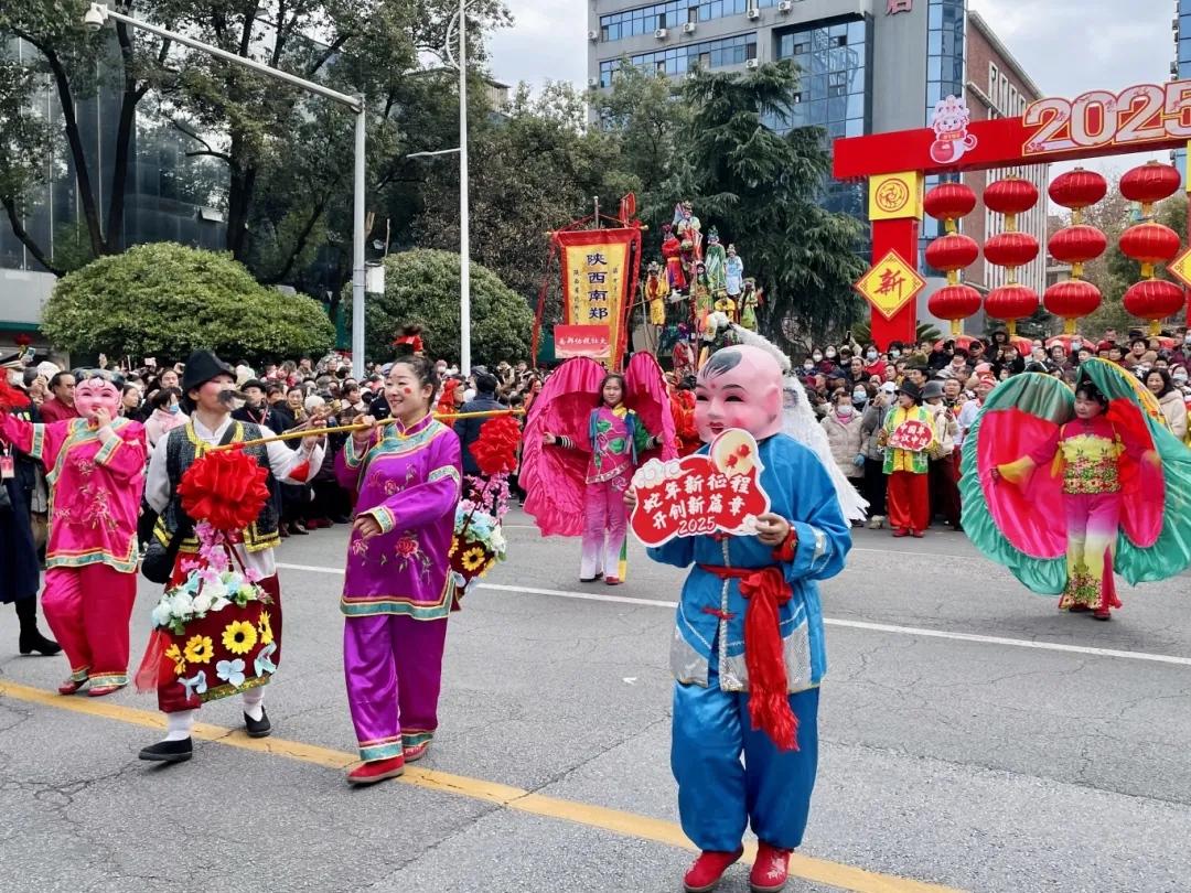 “非遺中國年·社火鬧新春”巡游活動盛大舉辦！