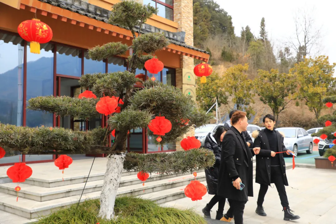 新年第一天，洋縣長青華陽景區(qū)迎來蛇年開門紅~